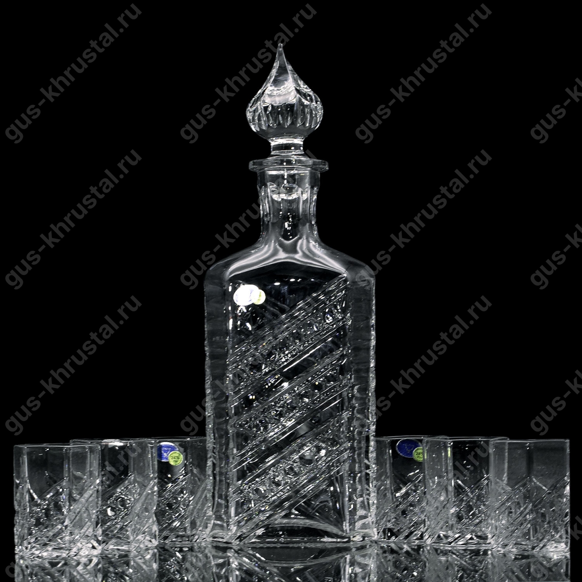 Набор Хрустальный Для Вина в подарочной упаковке