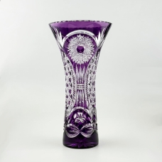 Ваза Хрустальная Для Цветов 31 Сиреневая